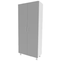 Шкаф Smartex N4 100 x 40см x 208 / ДСП / White