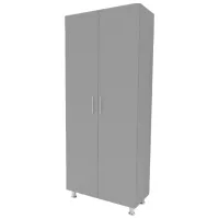 Шкаф Smartex N4 100 x 40см x 208 / ДСП / Графитовый