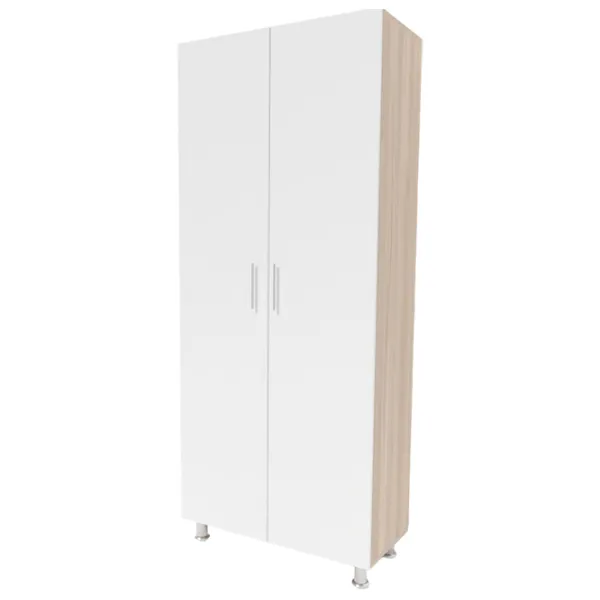 Dulap Smartex N4 100 x 40 x 208 / DSP / Stejar deschis photo 1 Dulap Smartex N4 100 x 40 x 208 / DSP / Stejar deschis photo 1