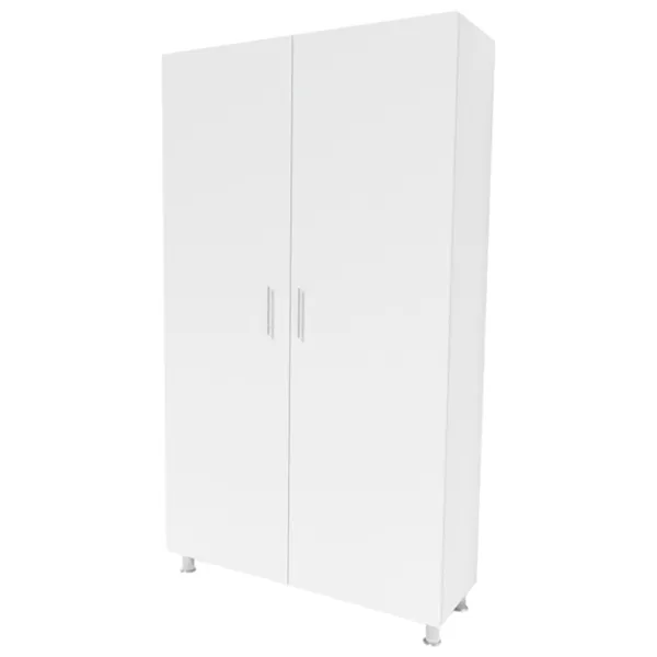 Шкаф Smartex N4 120 x 40см x 208 / ДСП / White photo 1 Шкаф Smartex N4 120 x 40см x 208 / ДСП / White photo 1
