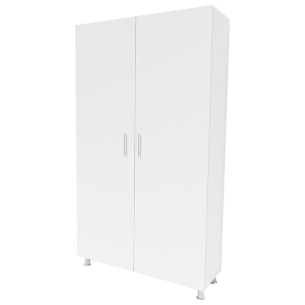 Шкаф Smartex N4 120 x 40см x 208 / ДСП / White photo 1 Шкаф Smartex N4 120 x 40см x 208 / ДСП / White photo 1