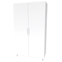 Шкаф Smartex N6 100 x 52см x 210 / ДСП / White