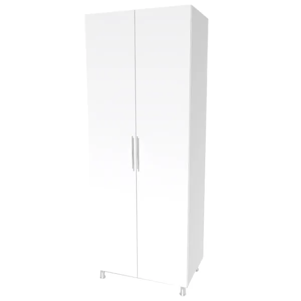 Шкаф Smartex N7 80 x 52см x 209 / ЛДСП / White photo 1