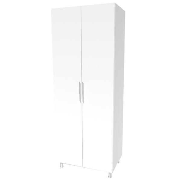 Шкаф Smartex N7 80 x 52см x 209 / ЛДСП / White photo 1