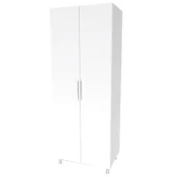 Шкаф Smartex N7 80 x 52см x 209 / ЛДСП / White