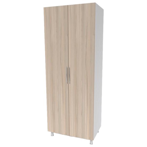 Шкаф Smartex N7 80 x 52см x 209 / ЛДСП / Белый - Дуб Светлый photo 1