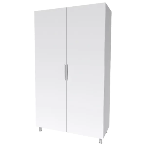 Шкаф Smartex N7 120 x 52см x 209 / ДСП / White photo 1
