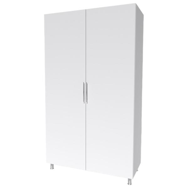 Шкаф Smartex N7 120 x 52см x 209 / ДСП / White photo 1