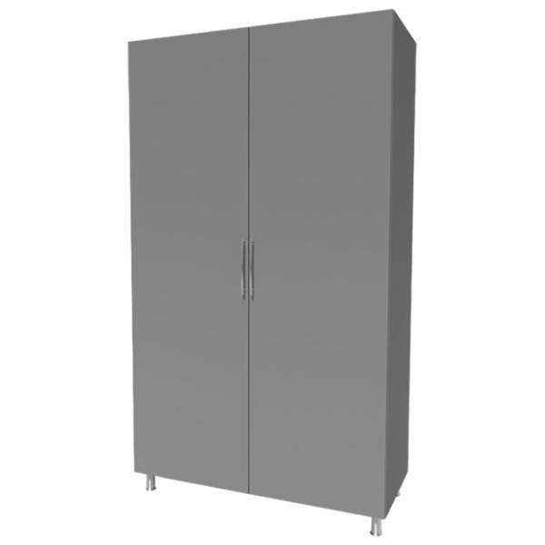 Шкаф Smartex N7 120 x 52см x 209 / ДСП / Графитовый photo 1