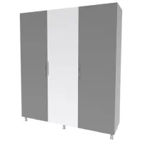 Dulap Smartex N8 180 x 52 x 209 / DSP / White