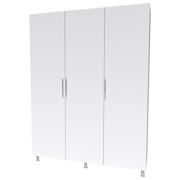 Шкаф Smartex N9 140 x 47см x 210 / ДСП / White photo 1 Шкаф Smartex N9 140 x 47см x 210 / ДСП / White photo 1