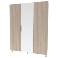 Шкаф Smartex N9 140 x 47см x 210 / ДСП / White