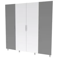 Dulap Smartex N9 200 x 47 x 210 / DSP / White