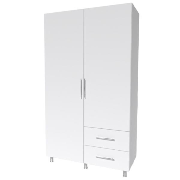 Шкаф Smartex N11 100 x 52см x 210 / ДСП / White photo 1