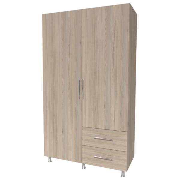 Шкаф Smartex N11 100 x 52см x 210 / ДСП / Дуб светлый photo 1