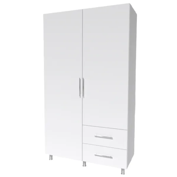 Шкаф Smartex N11 120 x 52см x 210 / ДСП / White photo 1