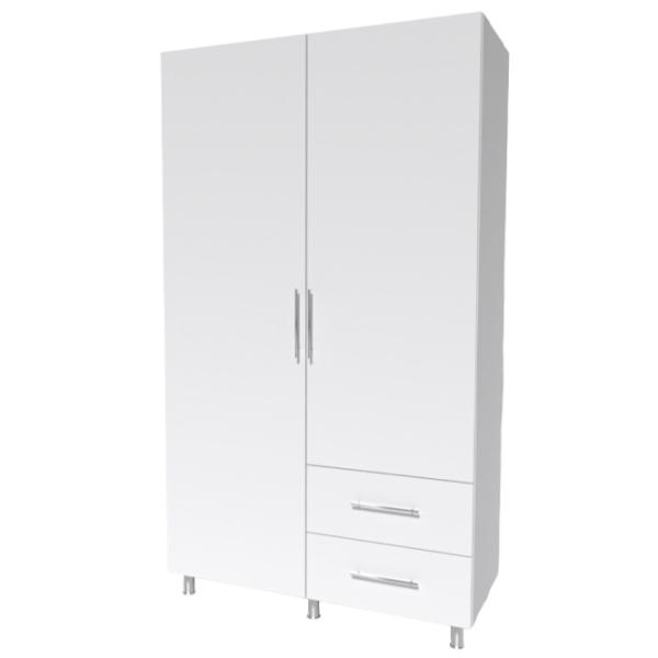 Шкаф Smartex N11 120 x 52см x 210 / ДСП / White photo 1
