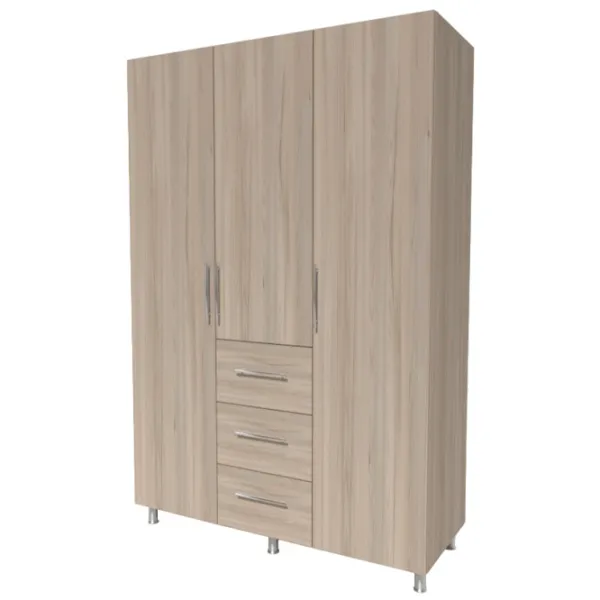 Dulap Smartex N12 180 x 52 x 210 / DSP / Stejar deschis photo 1 Dulap Smartex N12 180 x 52 x 210 / DSP / Stejar deschis photo 1