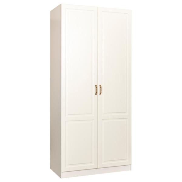 Dulap pentru haine ML-Mobila Liverpool №3 100 x 41.4 x 220.6 / PAL / Ivory photo 1 Dulap pentru haine ML-Mobila Liverpool №3 100 x 41.4 x 220.6 / PAL / Ivory photo 1