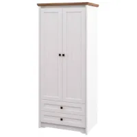 Шкаф Neman Tivoli 89 x 63см x 208 / ЛДСП / Белый Структурный