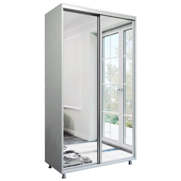 Шкаф Arta Mobilei Armadio 121 x 60см x 230 / ЛДСП / Серый photo 1