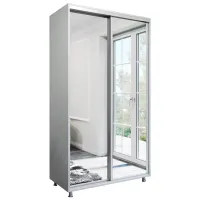 Шкаф Arta Mobilei Armadio 121 x 60см x 230 / ЛДСП / Серый