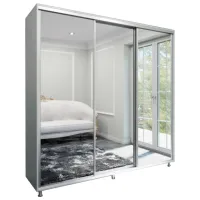 Гардероб Arta Mobilei Armadio 178 x 60см x 230 / ЛДСП / Серый