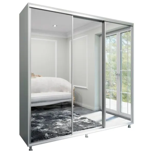 Гардероб Arta Mobilei Armadio 222 x 60см x 230 / ЛДСП / Серый photo 1