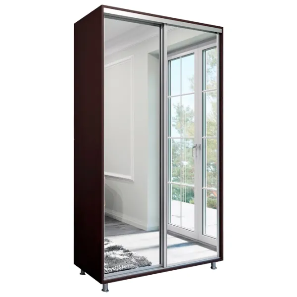 Шкаф Arta Mobilei Armadio 180 x 60см x 230 / ЛДСП / Венге photo 1