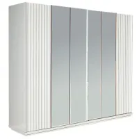 Шкаф Modalife Anfora 240 x 60см x 214 / ЛДСП / White