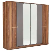 Dulap pentru haine Modalife Asur 241.2 x 59.1 x 218 / PAL / Wood