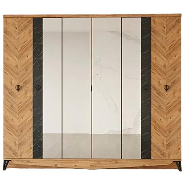 Гардероб Modalife Avrupa 240 x 60см x 211 / ЛДСП / Wood photo 1