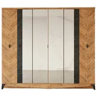 Гардероб Modalife Avrupa 240 x 60см x 211 / ЛДСП / Wood