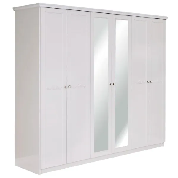 Гардероб Modalife Bianco 248 x 63см x 210 / ЛДСП / White photo 1