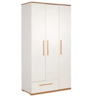 Dulap pentru haine Modalife EVA 103 x 52 x 198 / PAL / White