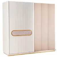 Гардероб Modalife Lexus 233 x 67.5см x 215 / ЛДСП / White