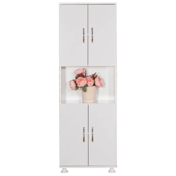Dulap Modalife Floransa 56 x 32 x 161 / DSP / White photo 1