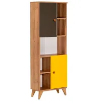 Шкаф Modalife HERA 60 x 32см x 173 / ДСП / Жёлтый