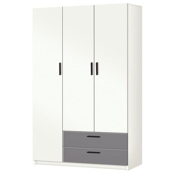 Dulap Modern Andi 120 120 x 49 x 206 / DSP / White photo 1