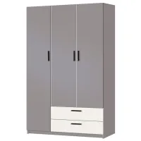 Шкаф Modern Andi 120 120 x 49см x 206 / ДСП / Серый