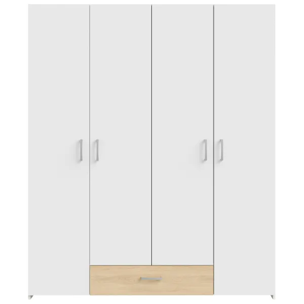 Шкаф Fortuna Econobox 159.1 x 54.4см x 190.5 / ДСП / White photo 1
