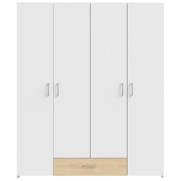 Шкаф Fortuna Econobox 159.1 x 54.4см x 190.5 / ДСП / White photo 1