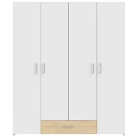 Шкаф Fortuna Econobox 159.1 x 54.4см x 190.5 / ДСП / White