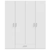Шкаф Fortuna Econobox 177.5 x 54.2см x 210.5 / ДСП / White