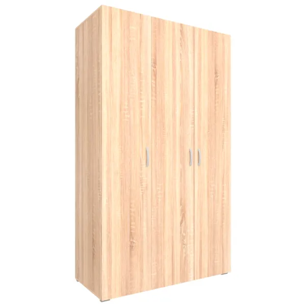 Шкаф Haaus Nero 3U 120 x 52см x 200 / ЛДСП / Дуб Сонома photo 1