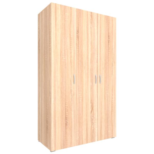 Шкаф Haaus Nero 3U 120 x 52см x 200 / ЛДСП / Дуб Сонома photo 1