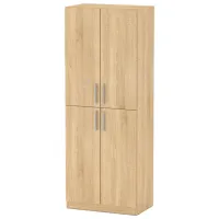 Шкаф KompaniT КШ-12 60 x 36.6см x 158.7 / ЛДСП / Дуб Сонома