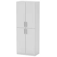 Dulap KompaniT КШ-12 60 x 36.6 x 158.7 / PAL / Nimfeia Alb