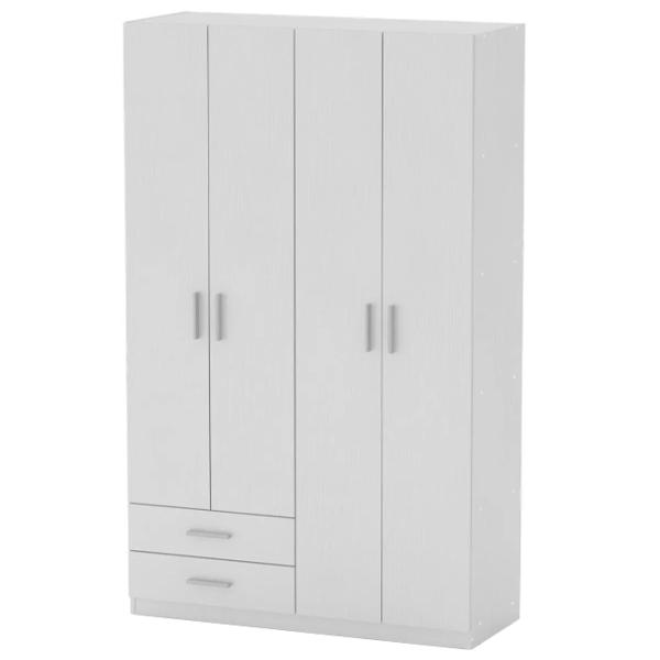 Dulap Neman 14 120 x 46.4 x 195 / PAL / Nimfeia Alb photo 1