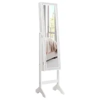 Шкаф для украшений Costway JV10079WH 35.5 x 33см x 153 / МДФ / White